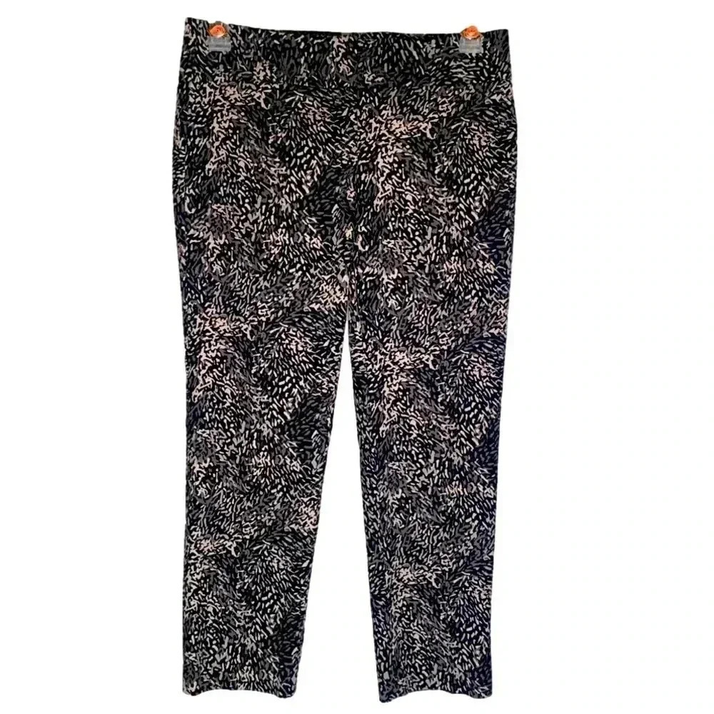 Loft Zip Front Pants Size 4 🥰 - Picture 3 of 10